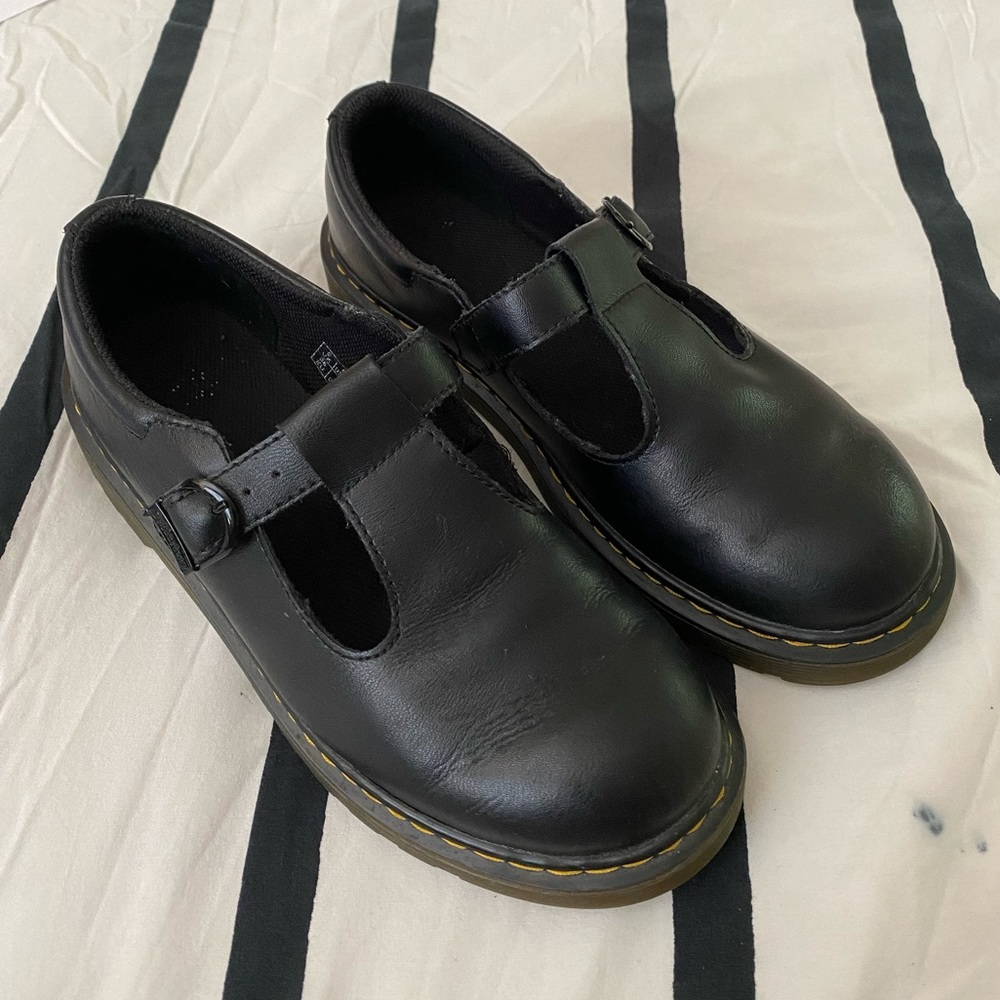 EUC Dr Marten Polly Mary Jane youth women size 8